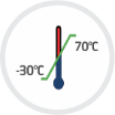 -30°C to 70°