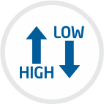 high & low
