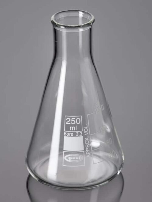 Flask, Erlenmeyer Quartzware Q233.202.01
