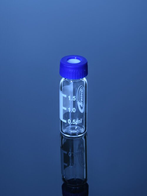 Glassco's screw neck Vials 12x32mm (ND 9) are designed for use in HPLC chromatography applications.