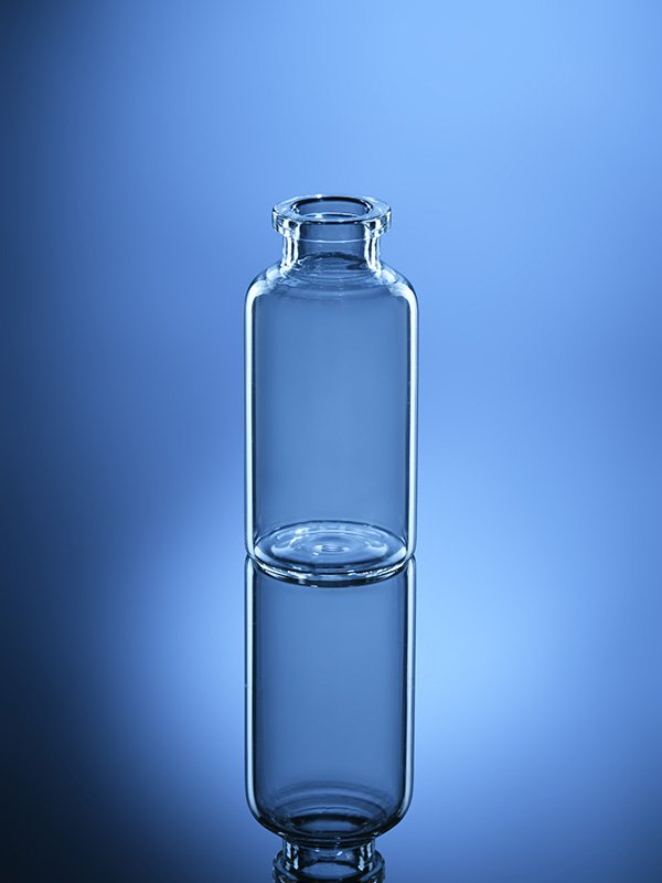 Glassco's Plain Neck Flat Bottom