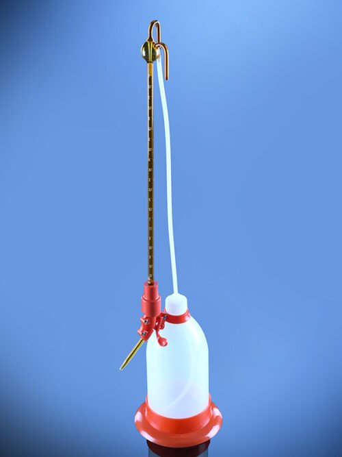 Glassco's Amber Schilling Burette with Schellbach Stripe