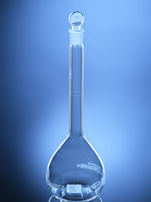 Glassco's QUARTZ GLASS Volumetric Flasks